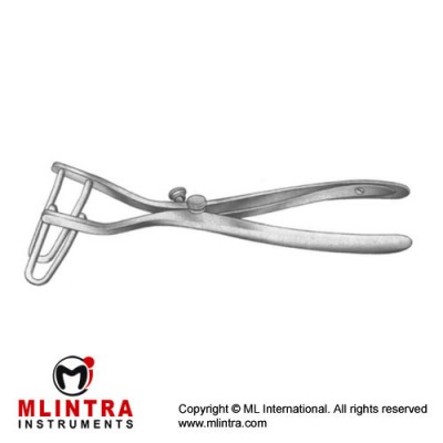Sims (Schulze-Bergmann) Rectal Speculum Stainless Steel, 22 cm - 8 3/4" Blade Length 150 mm